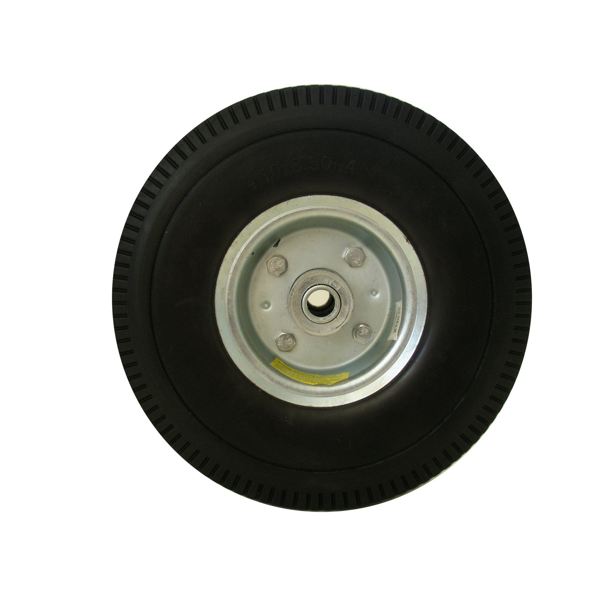 Gravel Tuff, 10in. flat free replacement wheel, Wheel Diameter 10 in, Package (qty.) 1, Model# GTF-10WFF